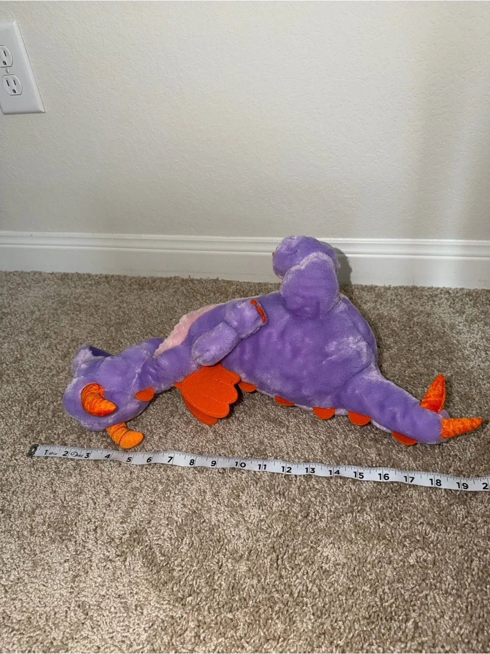 Disney Parks Figment plush